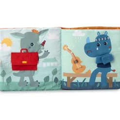 Outlet Livre d'activités en tissu Stella et son doudou Livre Bébé En Tissu