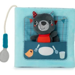 Outlet Livre d'activités en tissu Bon appétit Livre Bébé En Tissu