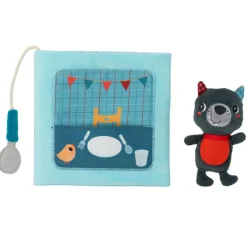 Outlet Livre d'activités en tissu Bon appétit Livre Bébé En Tissu