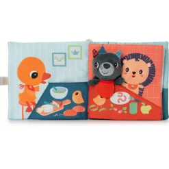 Outlet Livre d'activités en tissu Bon appétit Livre Bébé En Tissu