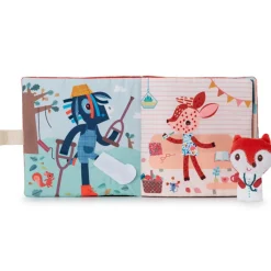 Livre d'activités en tissu Alice docteur Livre Bébé En Tissu