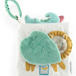 Clearance Livre d'activités en tissu Sous mon baobab Livre Bébé En Tissu