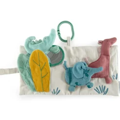 Clearance Livre d'activités en tissu Sous mon baobab Livre Bébé En Tissu