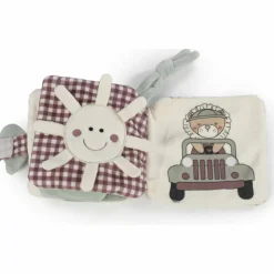 Hot Livre d'activités Lion Gala Cerise Livre Bébé En Tissu