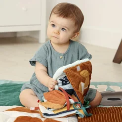 Hot Livre d'éveil 2 en 1 Forêt Livre Bébé En Tissu