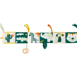 Clearance Livre d'éveil 2 en 1 Jungle Livre Bébé En Tissu