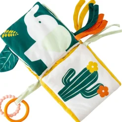 Clearance Livre d'éveil 2 en 1 Jungle Livre Bébé En Tissu