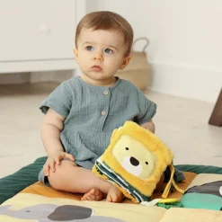 Clearance Livre d'éveil 2 en 1 Jungle Livre Bébé En Tissu