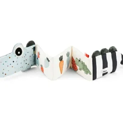 Best Livre d'éveil bébé Croco vert Livre Bébé En Tissu