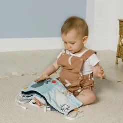 Best Livre d'éveil en tissu 3 en 1 Océan Livre Bébé En Tissu