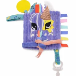 Outlet Livre d'éveil en tissu Kiprokos le zèbre Livre Bébé En Tissu