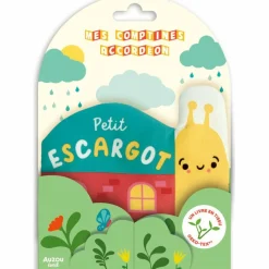 Outlet Livre en tissu Comptines accordéon - Petit escargot Livre Bébé En Tissu