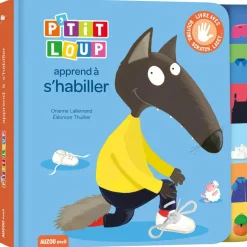 Online Livre Je decouvre avec P'tit Loup P'tit Loup apprend à s'habiller Premiers Livres