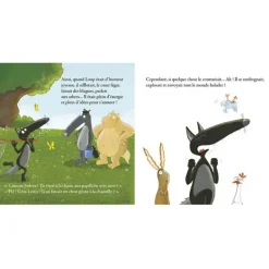 New Livre Le loup qui apprivoisait ses émotions Enfant Livre Enfant