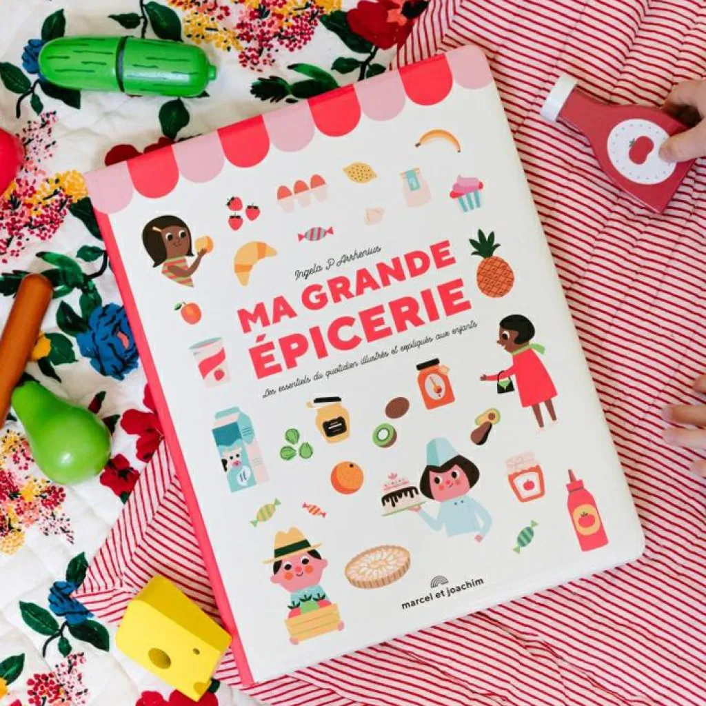 Online Livre Ma grande épicerie : les essentiels du quotidien illustrés et expliqués aux enfants Imagier