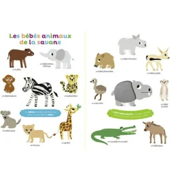 New Livre Mes premiers bébés animaux à toucher Imagier