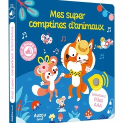Outlet Livre sonore Mes super comptines d'animaux Livre Sonore