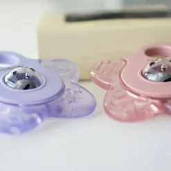 Lot de 2 anneaux de dentition étoile rose Jouet / Anneau De Dentition