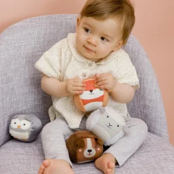 New Lot de 4 balles doudous Forêt Doodballs Balle Souple