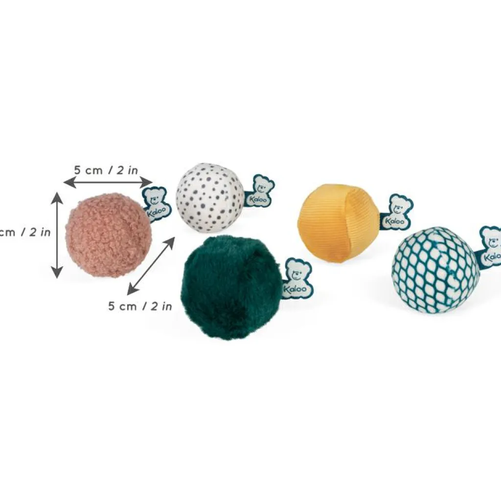 Discount Lot de 5 balles sensorielles Stimuli Balle / Cube D'Activités