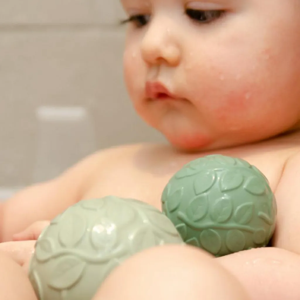 Sale Lot de 2 balles sensorielles vertes Balle Souple