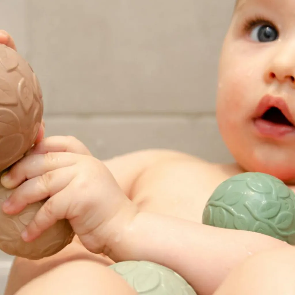 Sale Lot de 2 balles sensorielles vertes Balle Souple