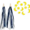 Sale Lot de 2 décorations pour guidon vélo enfant Dark Blue Glitter Accessoires De Mobilité