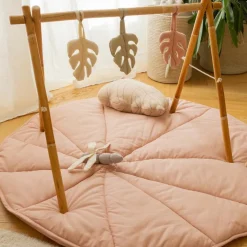 Clearance Lot de 3 jouets à suspendre bamboo Monstera Jouets Pour Arche