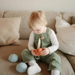 Hot Lot de 3 jouets sensoriels Nesting Spheres Powder Blue Balle Souple