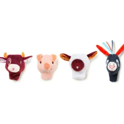 Clearance Lot de 4 marionnettes à doigt Ferme Marionnettes Et Théâtre