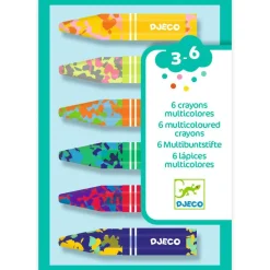 New Lot de 6 petits crayons multicolores Dessin Et Peinture