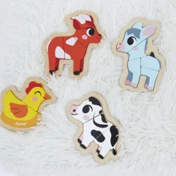 Outlet Lot de 4 puzzles évolutifs Ferme (14 pièces) Puzzle