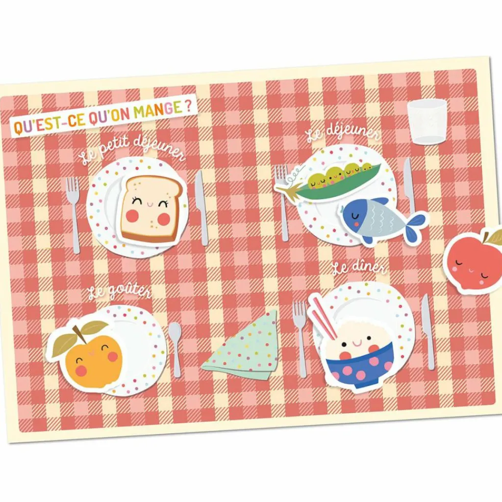 New Ma pochette d'aimants Dans mon assiette Activités Manuelles