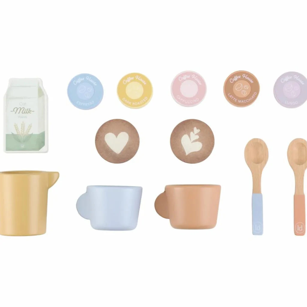 Discount Machine à café en bois FSC Dînette Et Aliments Factices