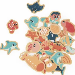 Best Magnets Monde marin (24 pièces) Jeu Magnétique