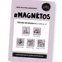 Hot Magnets Tâches de niveau 6 (dès 12 ans) - Les Magnétos Apprentissage Du Temps Et Quotidien