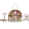 Clearance Maison de poupée en bois FSC Fairy Garden Maison De Poupée Et Univers De Jeu