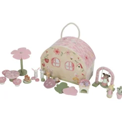 Clearance Maison de poupée en bois FSC Fairy Garden Maison De Poupée Et Univers De Jeu