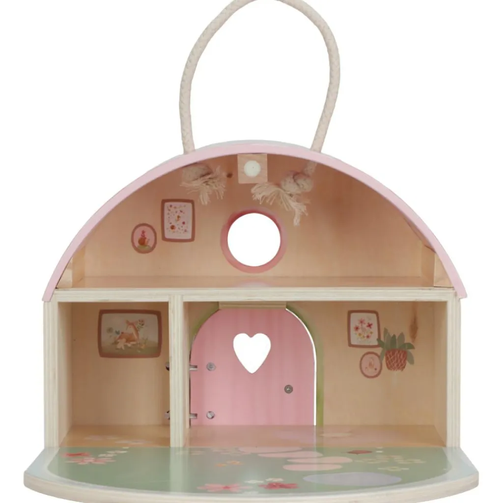 Clearance Maison de poupée en bois FSC Fairy Garden Maison De Poupée Et Univers De Jeu
