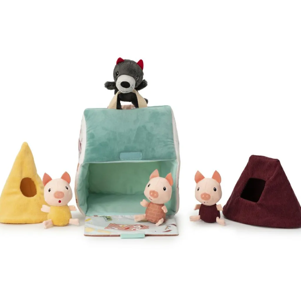 Outlet Maison du loup et des 3 petits cochons Maison De Poupée Et Univers De Jeu