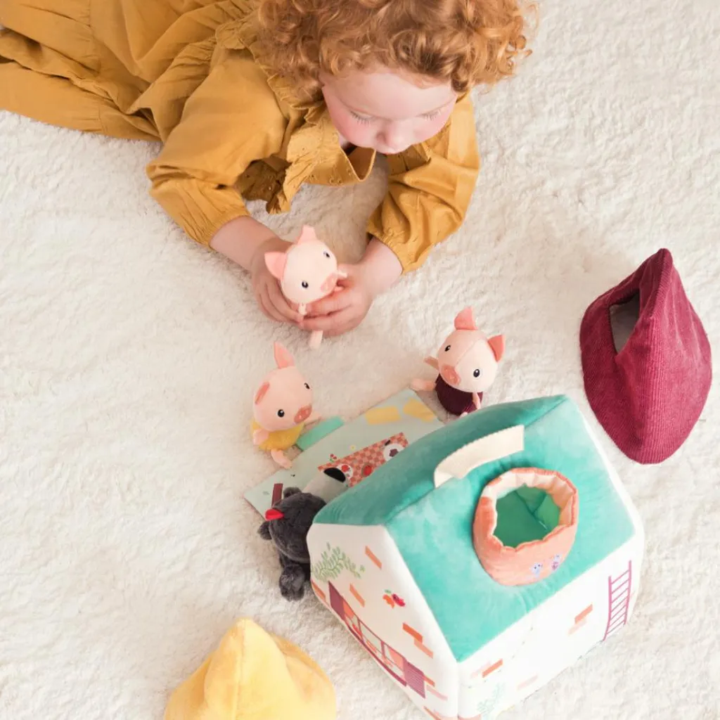 Outlet Maison du loup et des 3 petits cochons Maison De Poupée Et Univers De Jeu