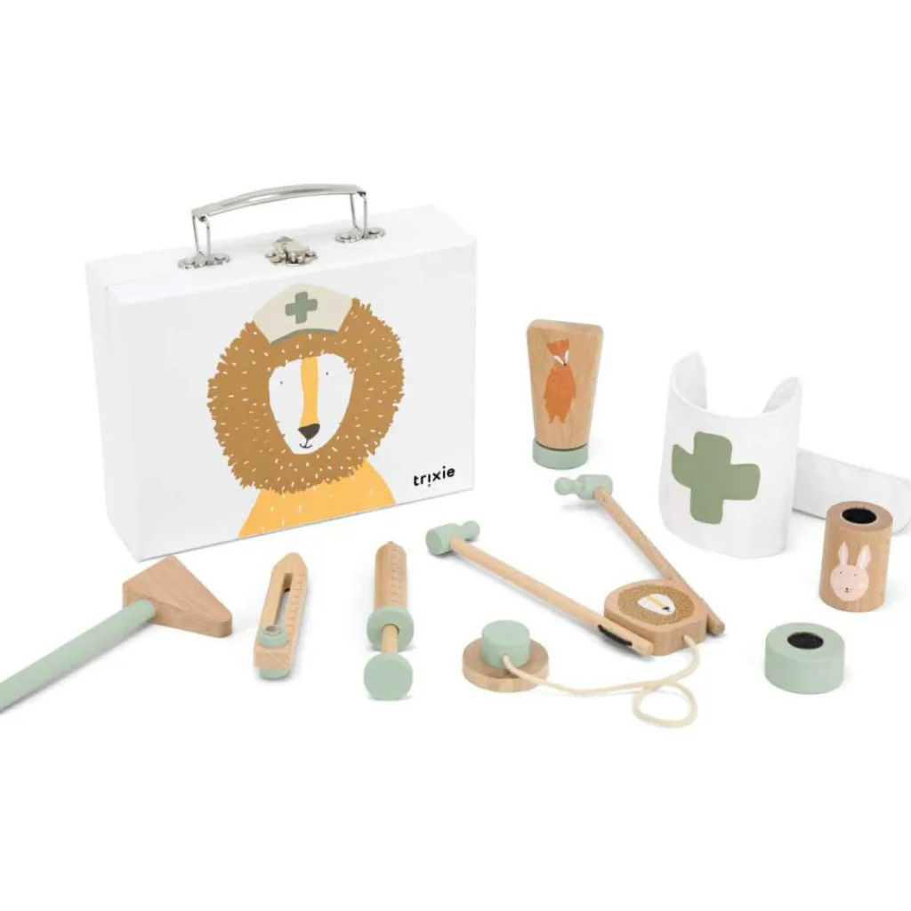 Clearance Malette de docteur en bois All Animals Docteur / Vétérinaire