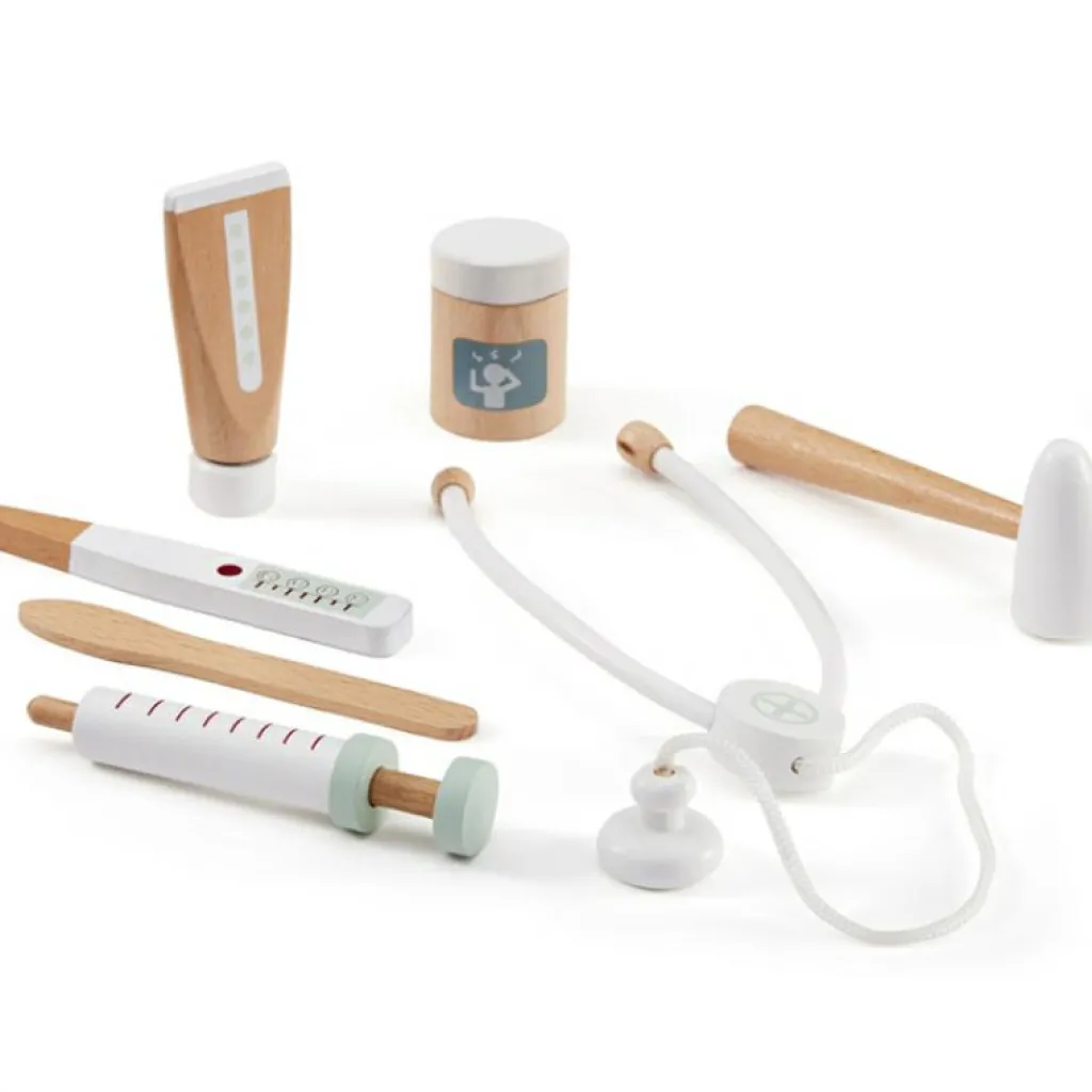 Discount Mallette et accessoires de Docteur en bois blanc Docteur / Vétérinaire