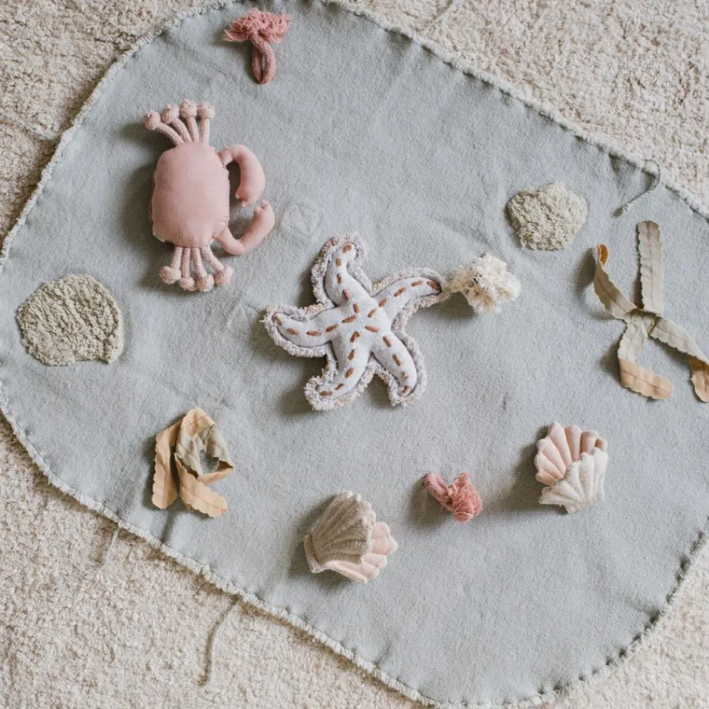 Hot Mallette textile Green Toy Under the sea Jeu De Motricité Fine