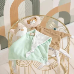 Clearance Maxi doudou attache sucette Flo le Renard (55 cm) Doudou Attache Sucette