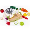 Outlet Maxi set de fruits et légumes en bois à découper Dînette Et Aliments Factices