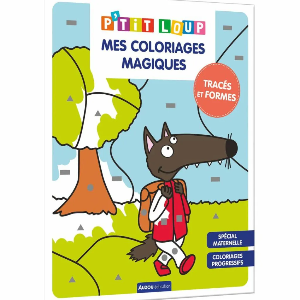 Best Mes coloriages magiques P'tit Loup - Tracés et formes Dessin Et Peinture