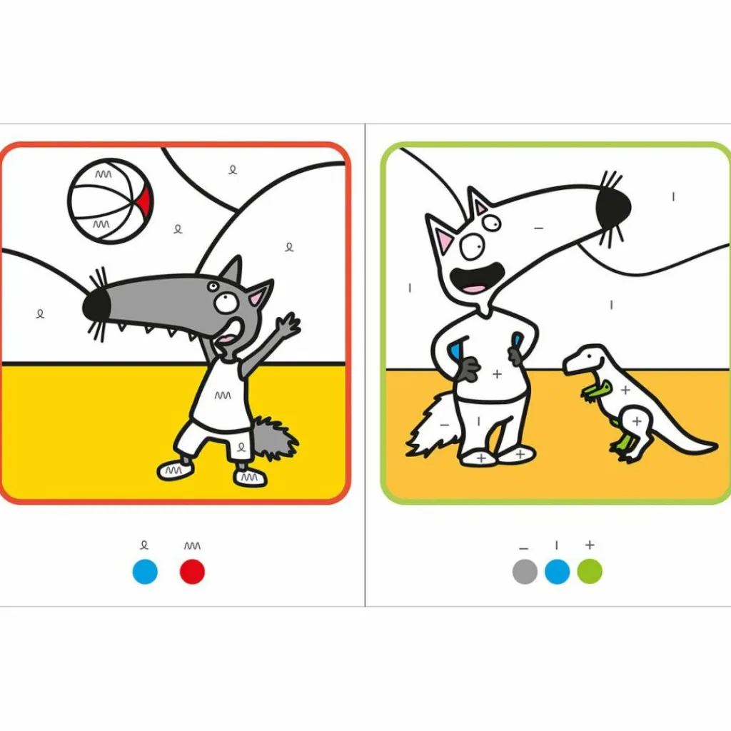 Best Mes coloriages magiques P'tit Loup - Tracés et formes Dessin Et Peinture