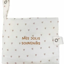 Discount Mini album photo Gaze Coeurs (personnalisable) Album Photo Tissu