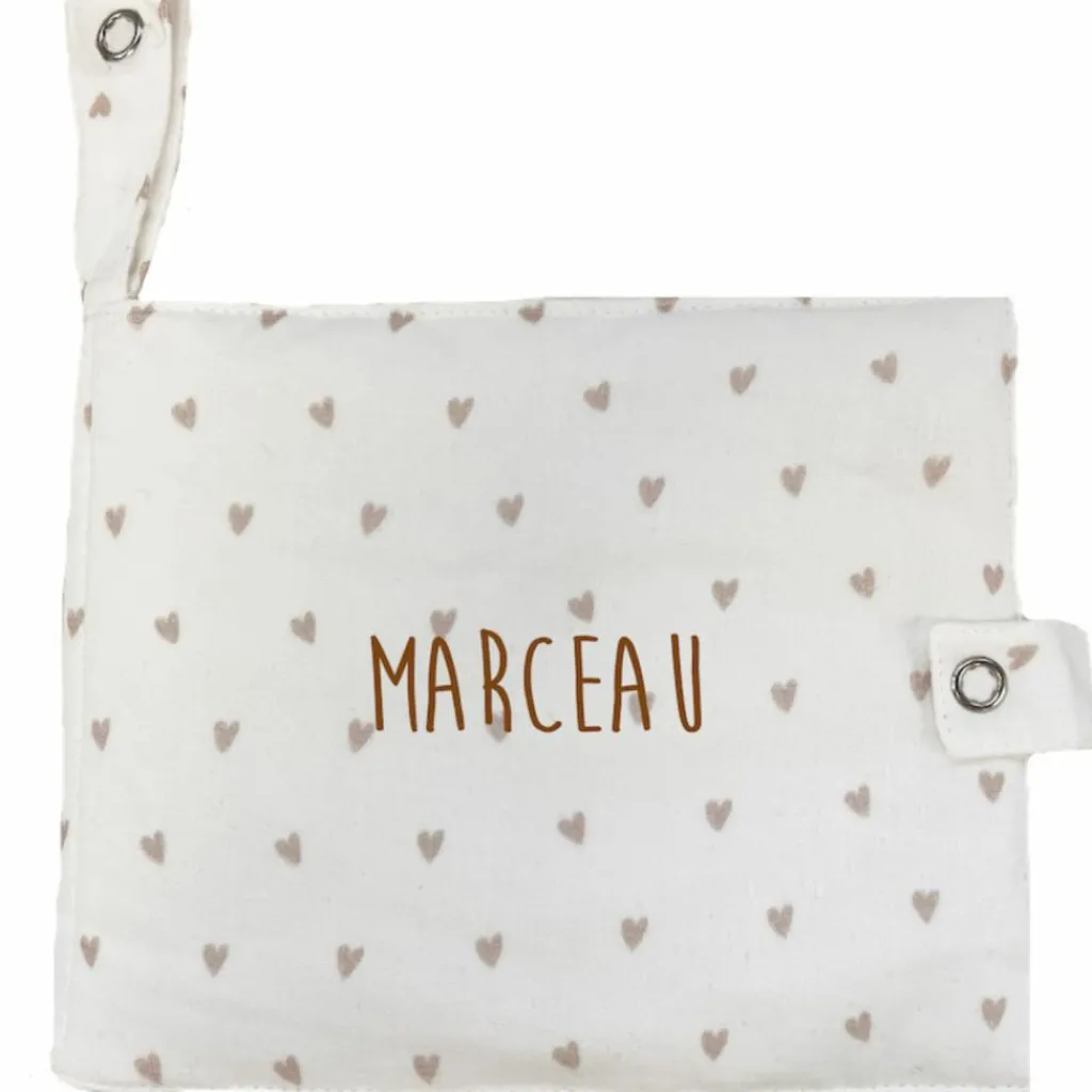 Discount Mini album photo Gaze Coeurs (personnalisable) Album Photo Tissu